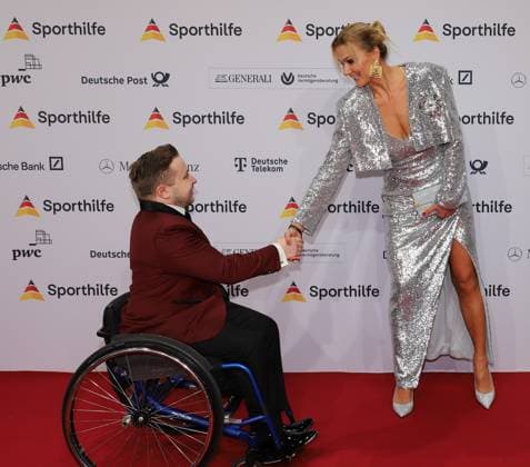 Ball des Sports in Frankfurt am Main, red carpet