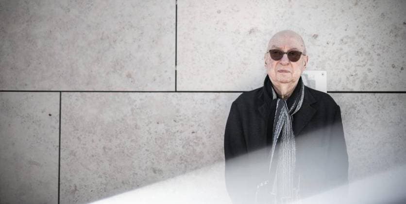 Aribert Reimann receives German Music Author Award for his lifes work, archive images