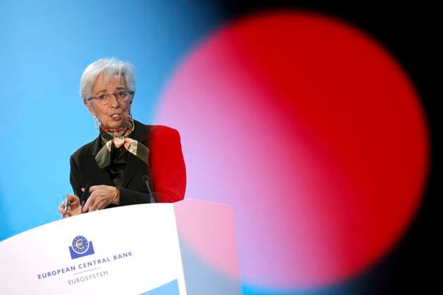 ECB will not distribute any profit to the national central banks this year, archive images