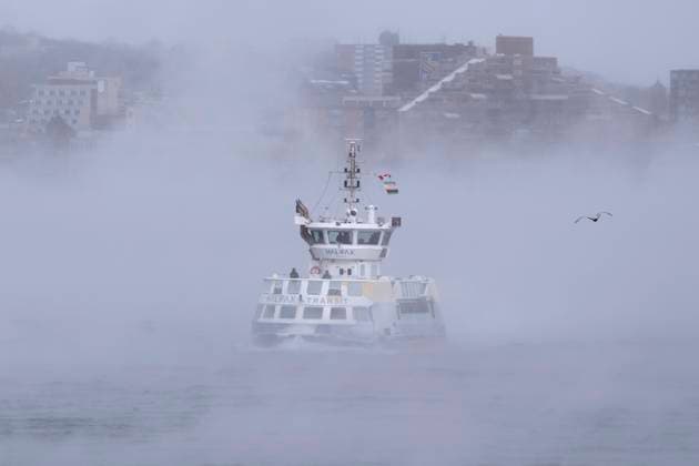 Canada, Icy temperatures in Halifax