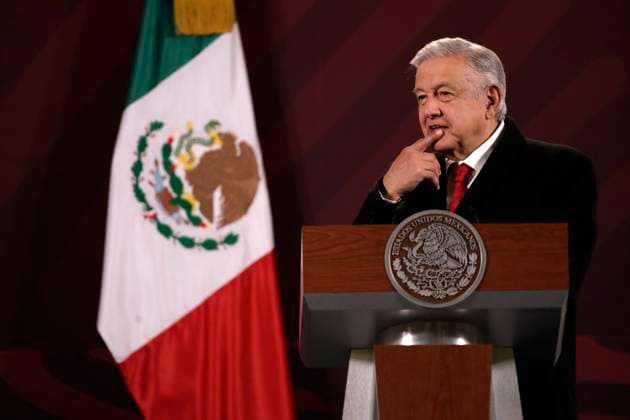 Mexico, President Andres Manuel Lopez Obrador Press Conference in Mexico City