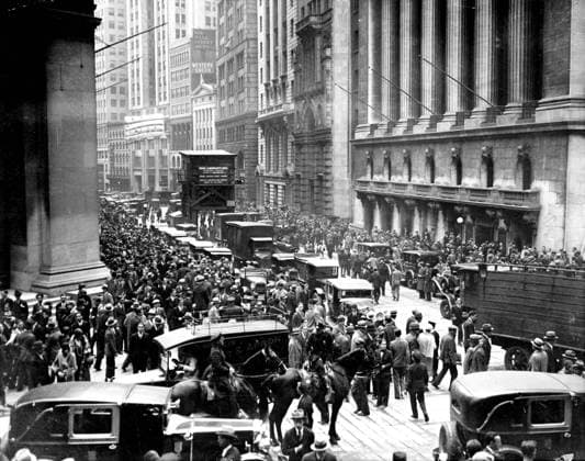 IMAGO International History, 250 years USA, Great Depression, Wall Street Crash 1929