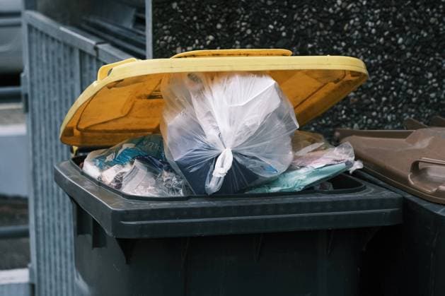 Germany ranks first in the EU for packaging waste, archive images