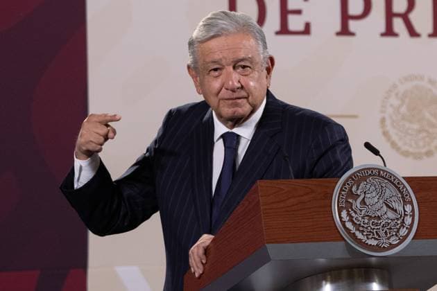Mexico, President Andres Manuel Lopez Obrador Press Conference in Mexico City