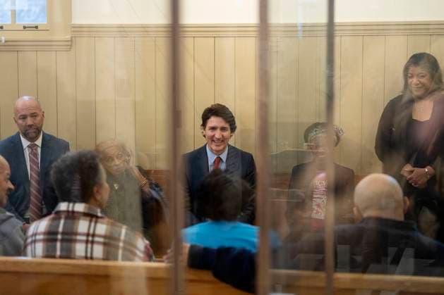 Canada, Justin Trudeau visits Halifax