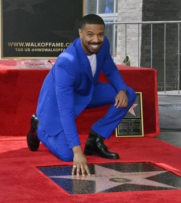 Michael B. Jordan and Austin Butler star in the new Miami Vice film - Stock photos
