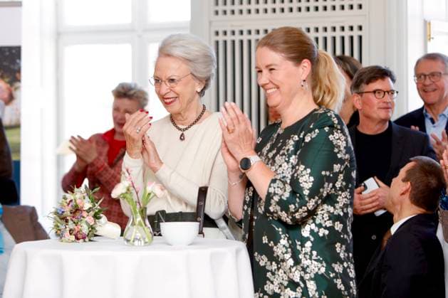 Princess Benedikte during the award ceremony of the Alsace Prize in Denmark