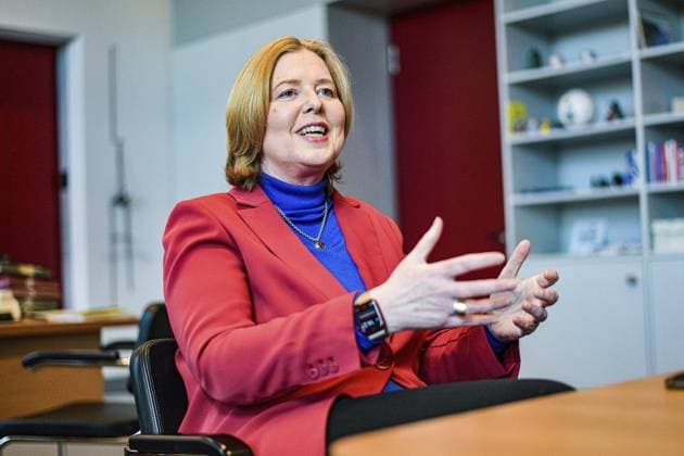 Berlin, Interview with Bundestag President Bärbel Bas