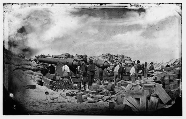 IMAGO International History, Archive, American Civil War, Attack on Fort Sumter 1861