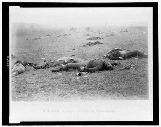 IMAGO International History, Alexander Gardner Archive, American Civil War, Battle of Gettysburg 1863