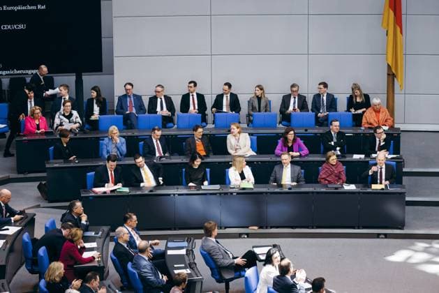 Berlin, Plenary Session in the Bundestag