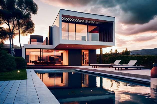 Calendar motifs: AI-generated architecture