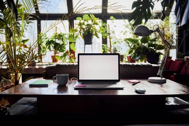 More than two million people in Germany now only work from home, archive images