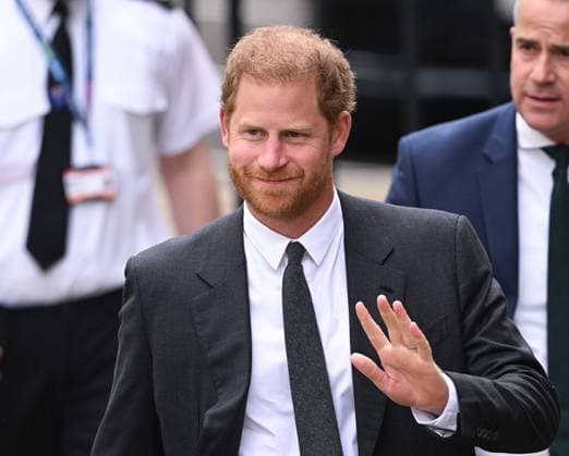 Prince Harry wins damages from Mirror publisher, archive pictures