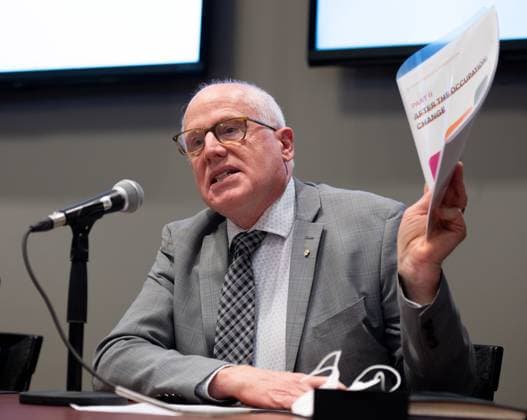 Canada, Alex Neve Press Conference on the OPC Report in Ottawa