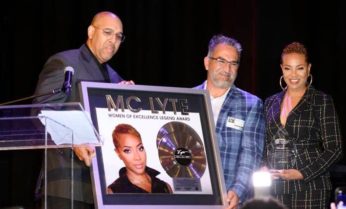 MC Lyte honoured with Women of Excellence Legend Award