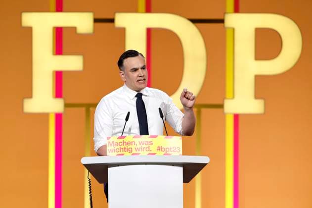 Hesse state election: FDP top candidate Stefan Naas