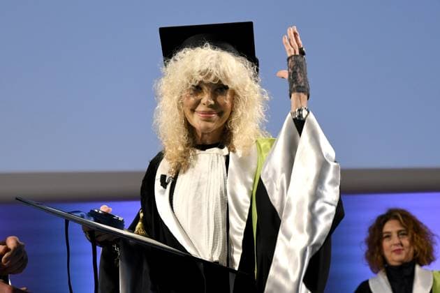 Milan, Award of the Honorary Degree to Donatella Rettore
