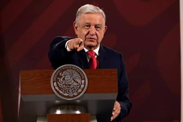 Mexico, Andres Manuel Lopez Obrador Press Conference in Mexico City