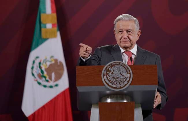 Mexico, President Andres Manuel Lopez Obrador Press Conference in Mexico City