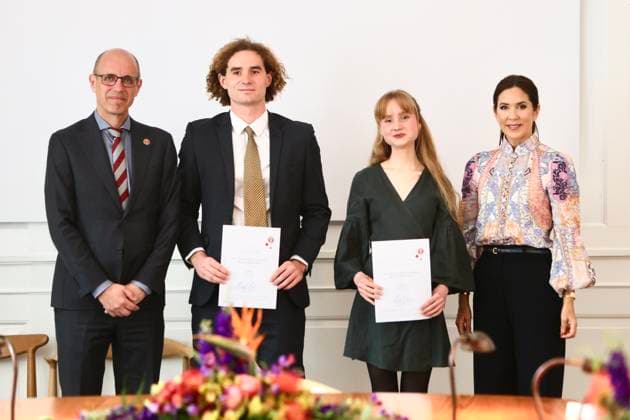 Princess Mary of Denmark at the Crown Princess Mary Scholarship Award Ceremony