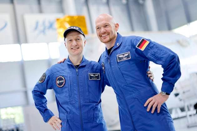 Alexander Gerst or Matthias Maurer to be the first Europeans on the moon - archive images