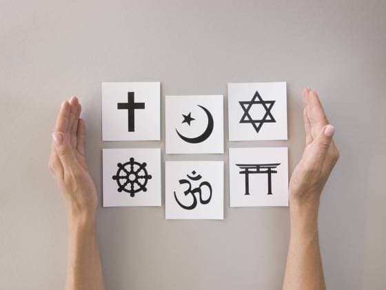 75 years of the Basic Law, fundamental rights, freedom of belief, symbolic images