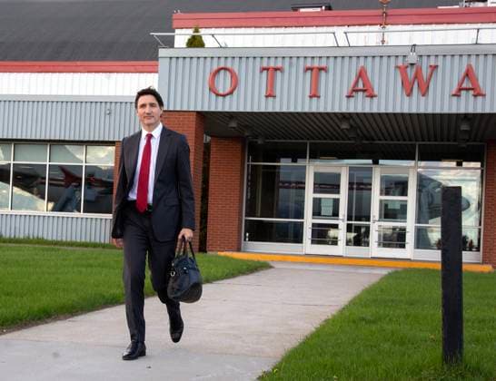 Canada, Justin Trudeau travels to London