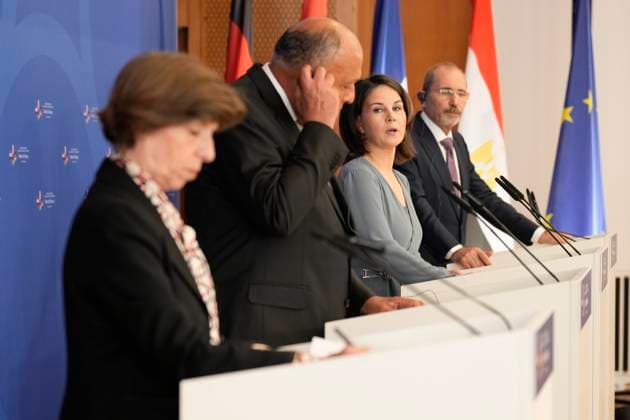 Berlin, Press Conference of the Munich Group