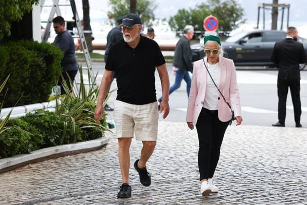 Cannes International Film Festival, Helen Mirren with her husband Taylor Hackford