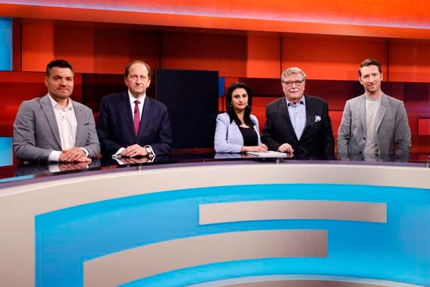 ARD talk show Hart aber Fair in Berlin