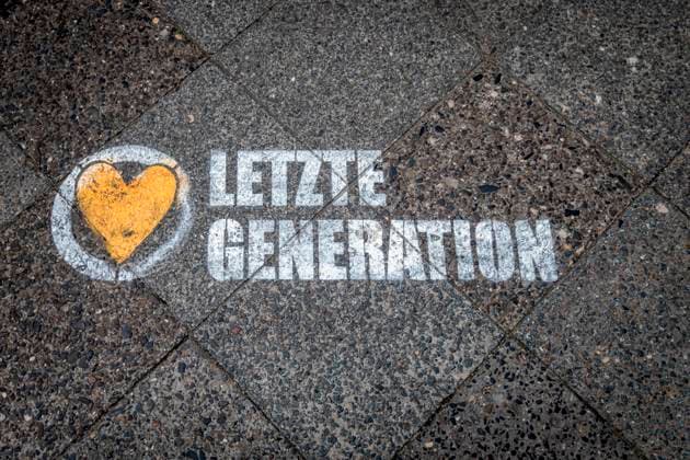 Nationwide crackdown on climate activists Last Generation, archive images
