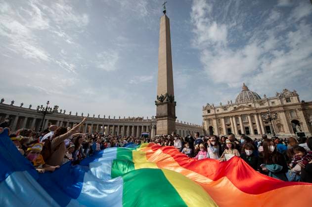 Vatican allows blessing of homosexual couples, archive images