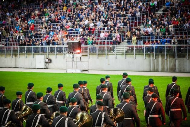 Austria, Military Music Festival in Klagenfurt