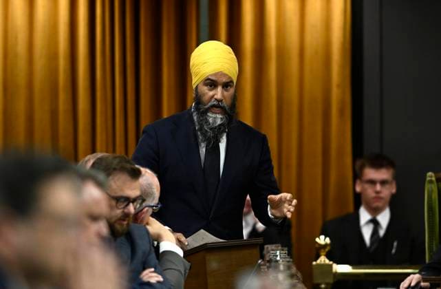 Canada, Jagmeet Singh Press Conference in Ottawa