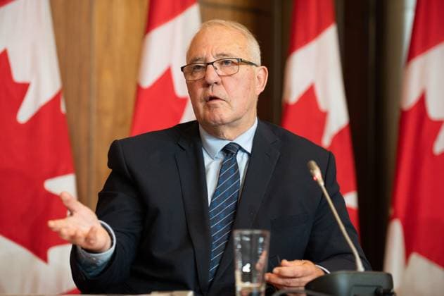Ottawa, Press conference on the devastating forest fires in Canada