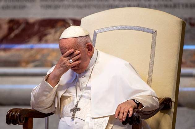 Pope Francis condemns gender theory, archive images