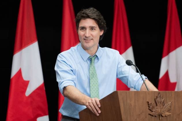 Canada, Justin Trudeau speech in Ottawa