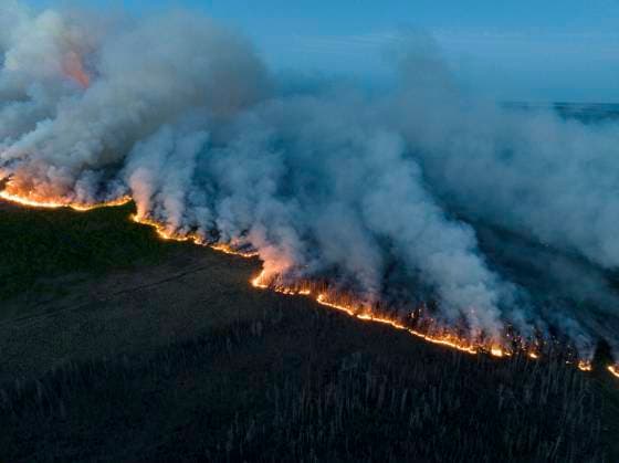 Canada, forest fires in British Columbia