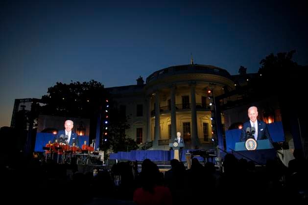 Washington, Joe Biden hosts Juneteenth concert