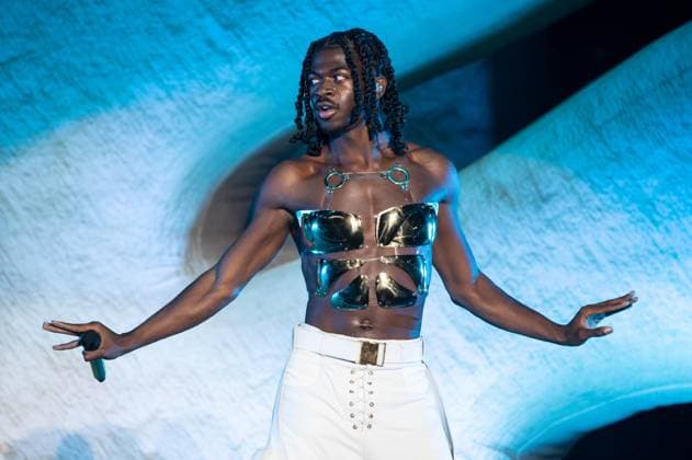 Lil Nas X concert at the Bonnaroo Music and Arts Festival in Manchester, USA