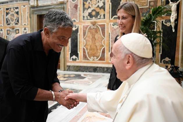 Vatican, Pope Francis receives delegation of the Biagio Agnes Award