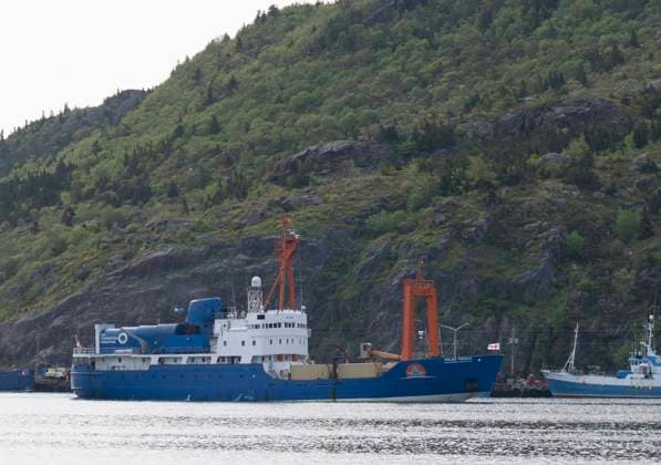 Canada, ship Polar Prince reaches St. John