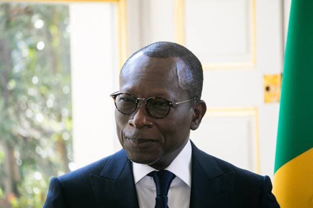 Benin, President Patrice Talon allegedly remains in office after coup attempt - Stock photos