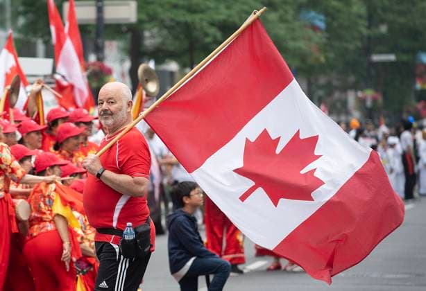 Canada Day Parade in Montreal