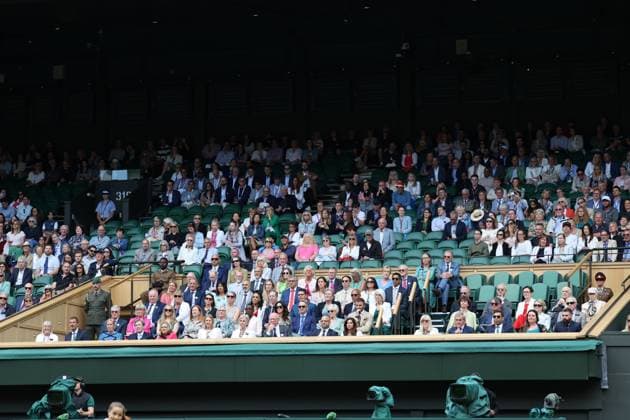 Tennis, Wimbledon, Day 3, Guests
