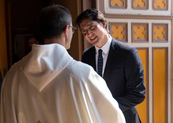 Canada, Justin Trudeau attends memorial service in Lac-Megantic