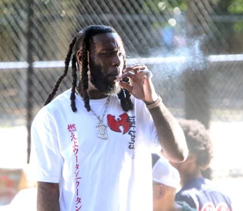 Burna Boy shoots music video in New York