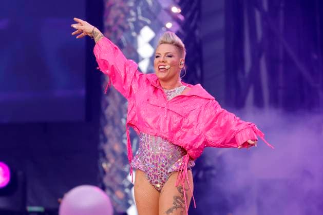 Singer Pink cancels concert in Switzerland, archive pictures