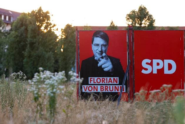 Bavarian state election: election posters of various parties